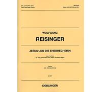 Gesù e l' adultera: per soli, Gem Coro, pianoforte e basso elettrico e punteggio e voce di basso