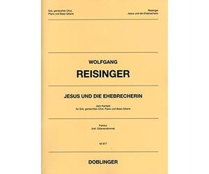 Gesù e l' adultera: per soli, Gem Coro, pianoforte e basso elettrico e punteggio e voce di basso