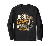 Gesù è la Luce' del Mondo Giovanni 8:12 VBS 2026 Maglia a Manica