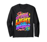 Gesù è la Luce del Mondo - Vacation Bible School Maglia a Manica