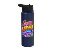 Gesù è la luce del mondo - Vacation Bible School Stainless Steel Insulated Water Bottle