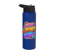 Gesù è la luce del mondo - Vacation Bible School Stainless Steel Insulated Water Bottle