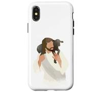 Gesù e la parabola della pecora nera perduta Luca 15 Custodia per iPhone X/XS