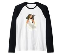 Gesù e la Parabola della Pecora Nera perduta Luca 15 Maglia con Maniche Raglan
