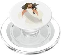 Gesù e la parabola della pecora nera perduta Luca 15 PopSockets PopGrip per MagSafe