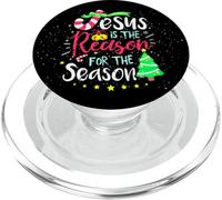 Gesù è la ragione della stagione brutto maglione natalizio PopSockets PopGrip per MagSafe