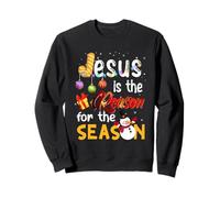 Gesù è la Ragione della Stagione Natale Natale Felpa