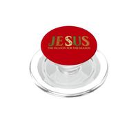 Gesù è la ragione della stagione natalizia PopSockets PopGrip per MagSafe