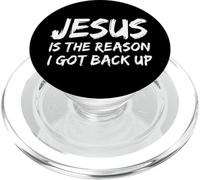 Gesù è la ragione per cui ho ottenuto il sostegno Credente Fede cristiana PopSockets PopGrip per MagSafe