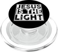 Gesù è la Scrittura Luce Religioso Cristiano PopSockets PopGrip per MagSafe