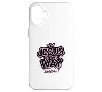 Gesù È La Via John 14:6 Graffiti Custodia per iPhone 16 Plus