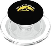Gesù è l'unica via per attraversare il sentiero di montagna Fede cristiana PopSockets PopGrip per MagSafe