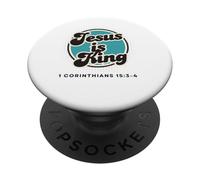Gesù è Re, 1 Corinzi 15:3-4 PopSockets PopGrip Adesivo