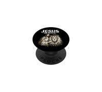 "Gesù è re", Gesù Cristo vintage grunge PopSockets PopGrip Adesivo