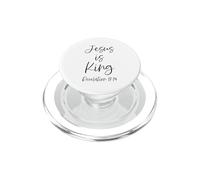 Gesù è re Rivelazione 17:14 Scrittura Dio Cristiano Signore PopSockets PopGrip per MagSafe