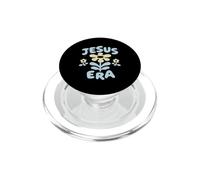 Gesù Era Cristiano Groovy Fiore Fede Culto religioso PopSockets PopGrip per MagSafe