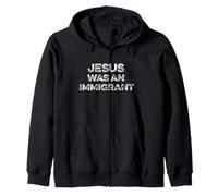 Gesù Era Un immigrato Diritti di immigrazione Fermare la deportazione Felpa con Cappuccio