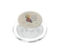 Gesù fa le cose nuove farfalle bibliche cristiane PopSockets PopGrip per MagSafe