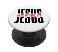 Gesù fa nuove tutte le cose PopSockets PopGrip Adesivo