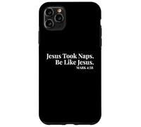 Gesù fece sonnellini Sii come Gesù - Marco 4:38 Custodia per iPhone 11 Pro Max