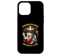 Gesù Giochi di parole Diffondere Vangelo Cool Mens Christian Faith Custodia per iPhone 12 Pro Max