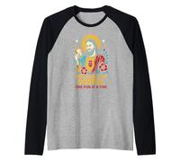 Gesù Giochi di Parole Diffondere Vangelo Cool Mens Christian Faith Maglia con Maniche Raglan