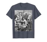 Gesù Guarigione Il Malato Gustave Dore Arte Biblica Religiosa Maglietta
