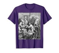 Gesù Guarigione Il Malato Gustave Dore Arte Biblica Religiosa Maglietta