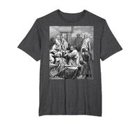 Gesù Guarigione Il Malato Gustave Dore Arte Biblica Religiosa Maglietta