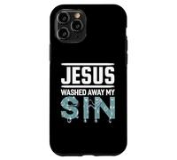 Gesù ha lavato via il mio peccato camicia cristiana camicie battesimo Custodia per iPhone 11 Pro