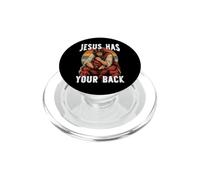 Gesù ha le spalle Jujitsu Gesù PopSockets PopGrip per MagSafe