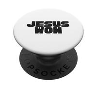 Gesù ha vinto la vittoria Bibbia cristiana Gesù ha pagato tutto PopSockets PopGrip Adesivo