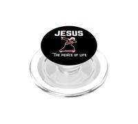 Gesù Il Principe Della Vita Dab Cristiano Pasqua Natale Dio PopSockets PopGrip per MagSafe