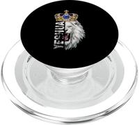 Gesù incoronato Leone di Giuda Culto religioso Cristiano PopSockets PopGrip per MagSafe