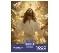 Gesù Jigsaw 1000Pcs Puzzle Classic Adulti Ragazzi Gioco Familiare Regalo Per Amore Amico 38x26cm/1000pcs