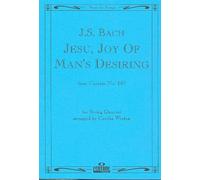 Gesù Joy Of Man' s Desi Ring From bwv147. For String Quartet