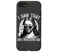 Gesù, L"ho visto e sto dicendo a papà, Meme divertente di Gesù Custodia per iPhone SE (2020) / 7/8
