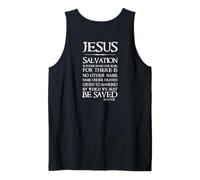 Gesù: La salvezza Non Si Trova in nessun Altro - Atti 4:12 Canotta