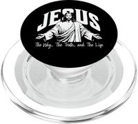 Gesù La Via La Verità e La Vita Versi Cattolici Bibbia PopSockets PopGrip per MagSafe