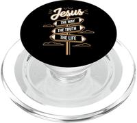 Gesù La Via La Verità La Vita Messaggio Religioso Gesù PopSockets PopGrip per MagSafe