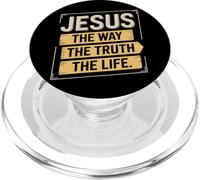 Gesù La Via La Verità La Vita Messaggio Religioso Gesù PopSockets PopGrip per MagSafe