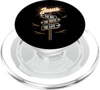 Gesù La Via La Verità La Vita Messaggio Religioso Gesù PopSockets PopGrip per MagSafe