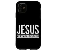 Gesù La Via La Verità La Vita Religioso Adoratore Cristo Custodia per iPhone 11