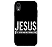 Gesù La Via La Verità La Vita Religioso Adoratore Cristo Custodia per iPhone XR