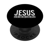 Gesù La Via La Verità La Vita Religioso Adoratore Cristo PopSockets PopGrip Adesivo