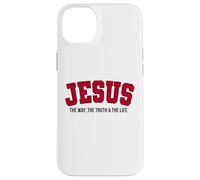 Gesù La Via La Verità La Vita Sport Retrò Cristiano Custodia per iPhone 14 Plus