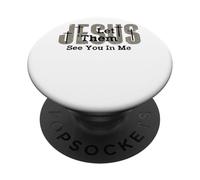 Gesù lasciò che affondasse nel messaggio religioso PopSockets PopGrip Adesivo