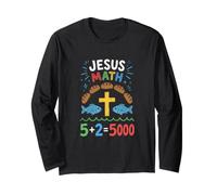 Gesù Matematica Pani e Pesci Miracolo Fede Maglia a Manica