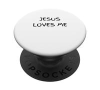 GESÙ MI AMA L'Umorismo Sarcastico PopSockets PopGrip Adesivo