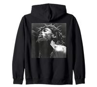 Gesù nero, cristianesimo, chiesa, Cristo, Gesù Felpa con Cappuccio